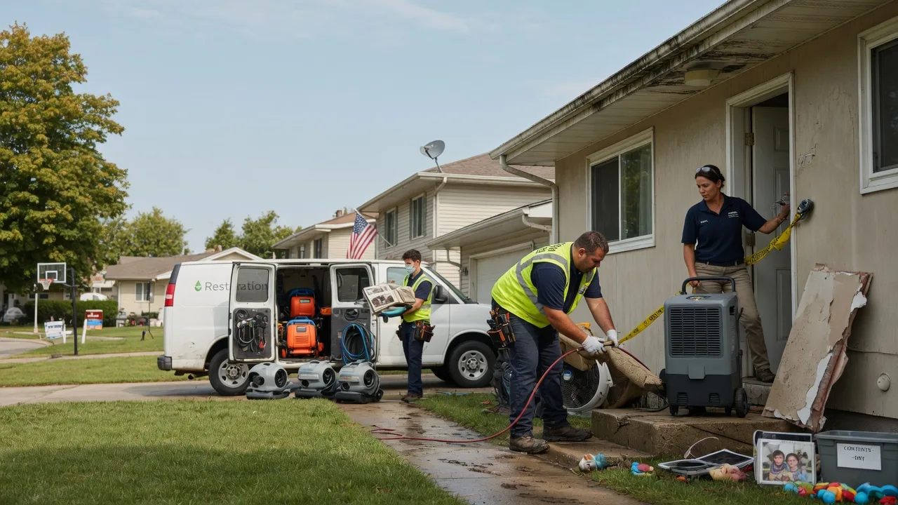 Water Damage Restoration in Sandborn, IN near me